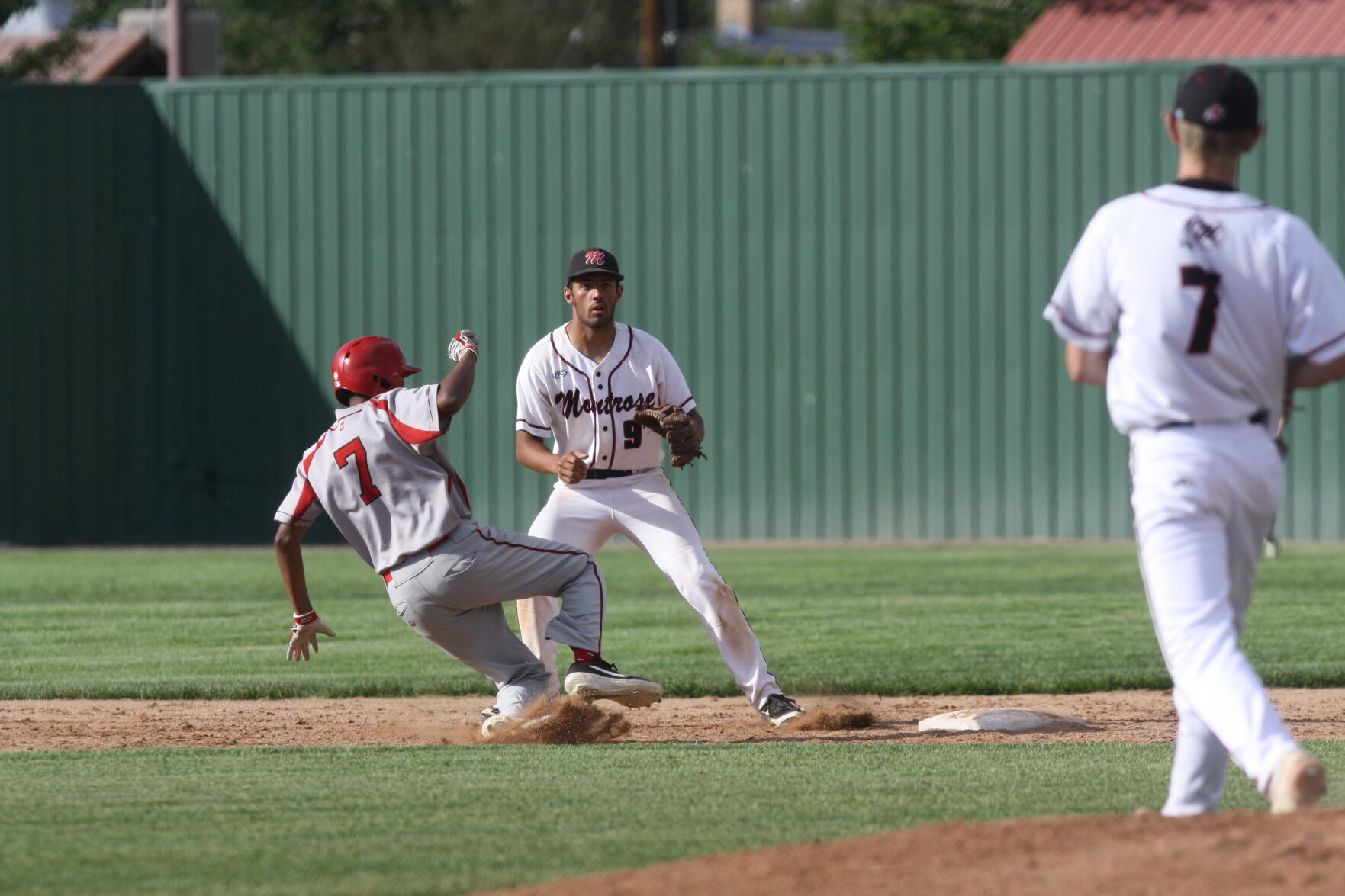 Montrose baseball Keagan Goodwin and Parker Davis
